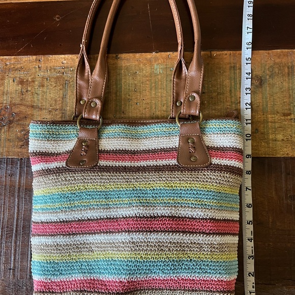 Bohemian Style Multicolored Handbag Zipper Closure - Picture 4 of 6